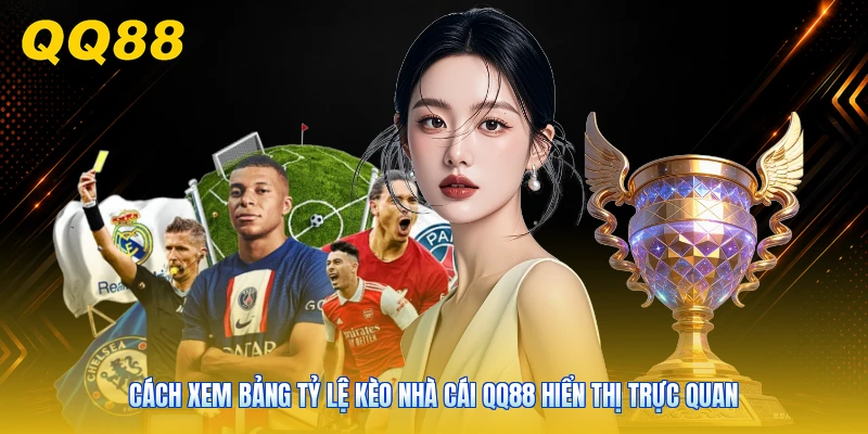 Cách xem bảng tỷ lệ kèo nhà cái QQ88 hiển thị trực quan